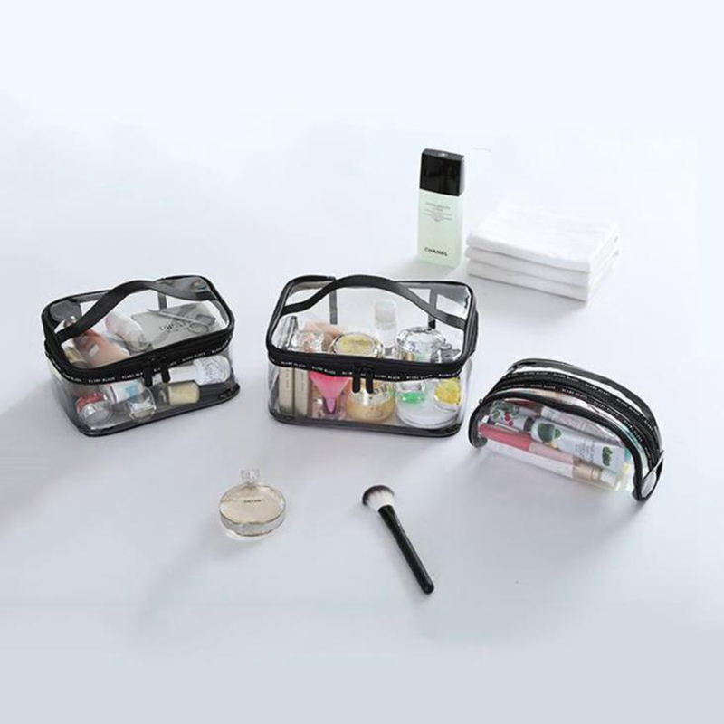 Waterproof Transparent PVC Bath Cosmetic Bag