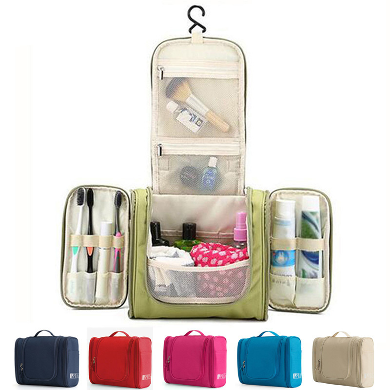 Waterproof Nylon Travel Cosmetic Bag